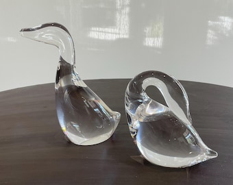 Steuben Glass Basket Shaped Bowl #8079 Donald Pollard Circa 1957