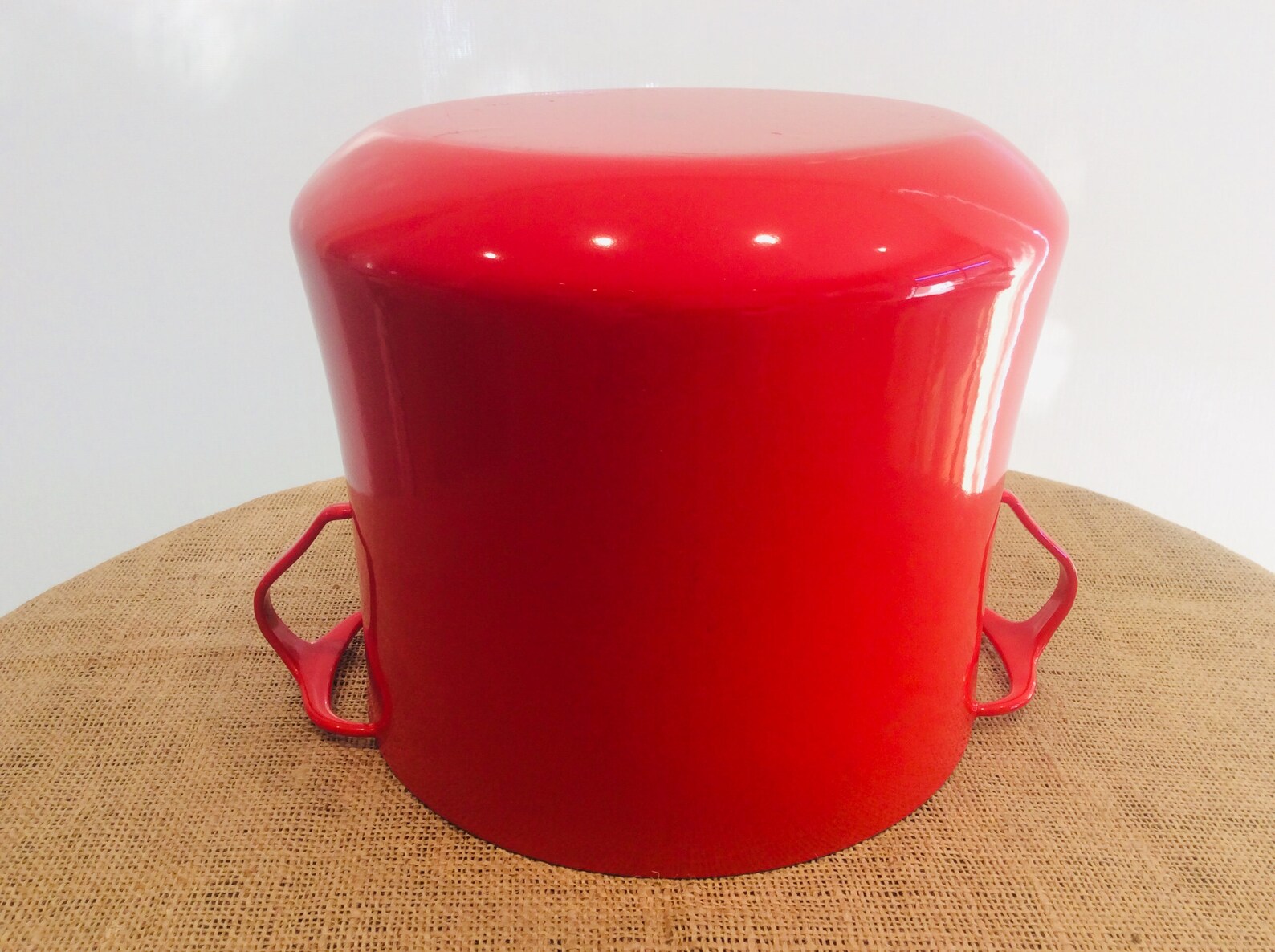 Dansk Red 8 Qt. Stock Pot With Lid Etsy