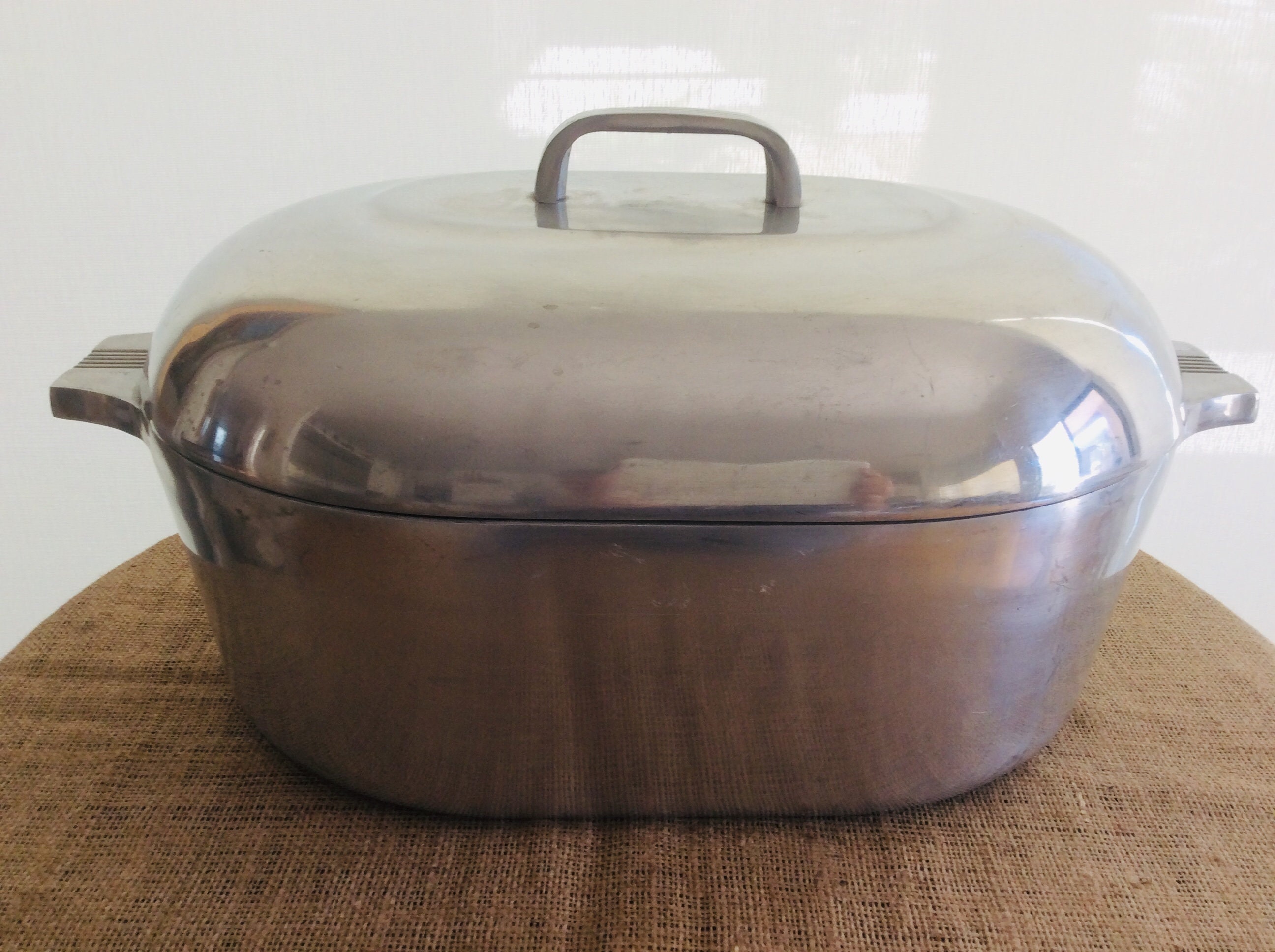 Magnalite GHC 5 Quart Stock Pot - Dutch Oven - Lid - Aluminum USA