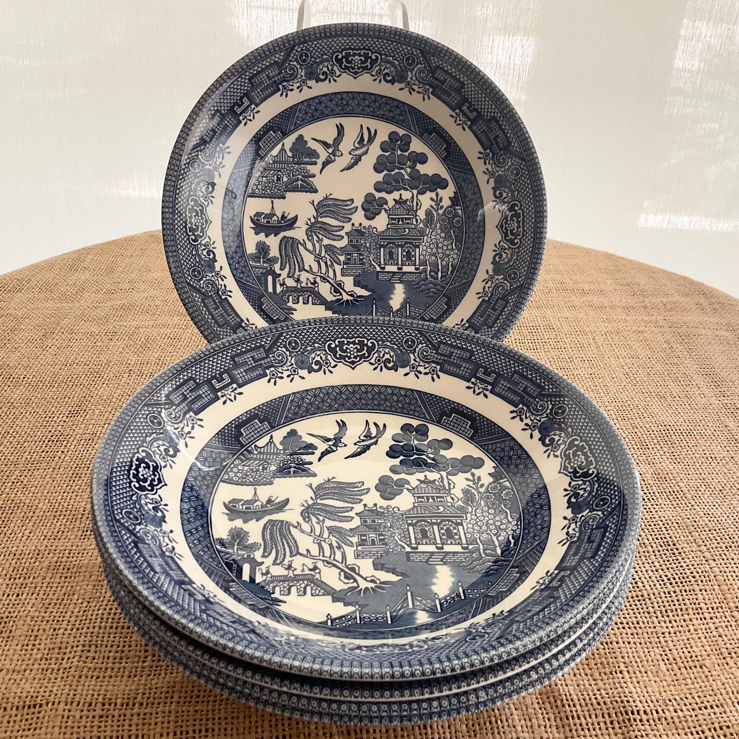 Blue Willow Bowls - Etsy