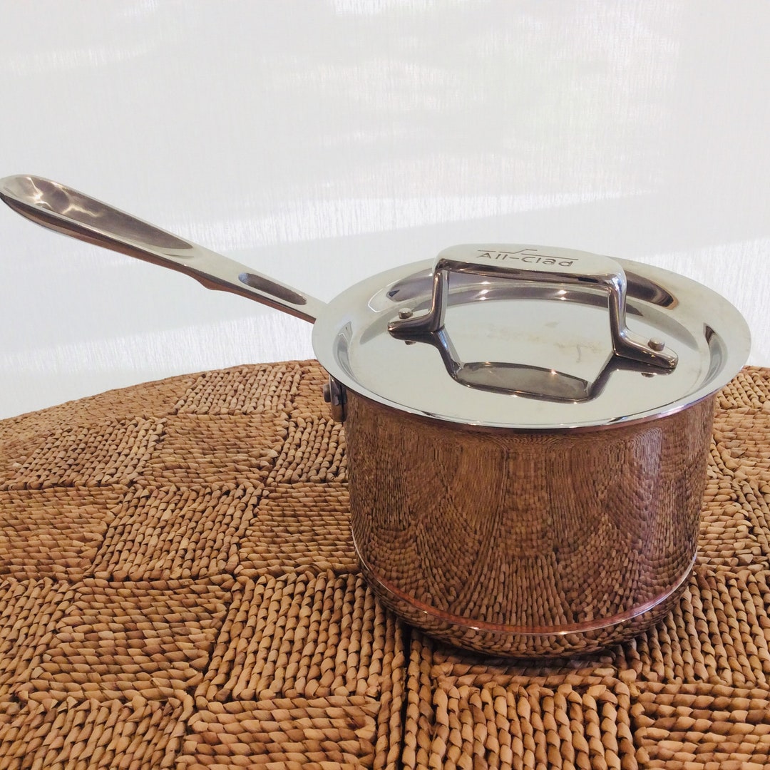 Allclad Copper Core 2 Qt. Sauce Pan Stainless Steel With Lid Etsy