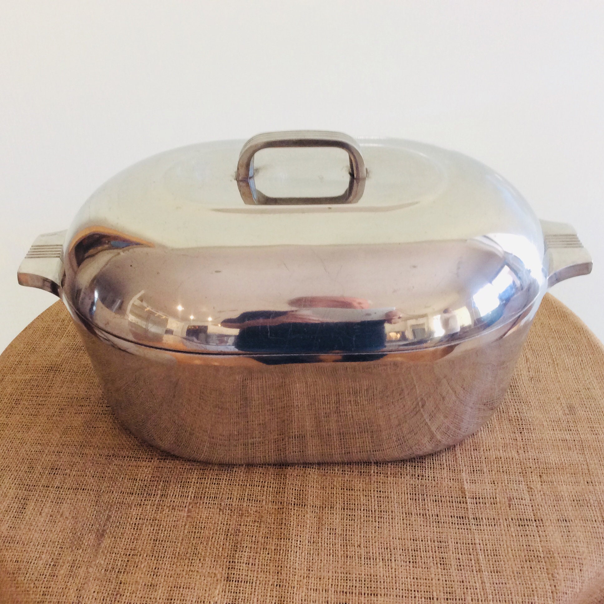 Wagner Ware Magnalite 13 QT. Roaster/dutch Oven, Made by GHC