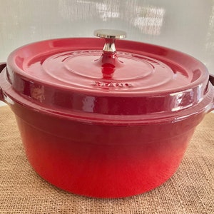 Handmade Hot Pot,staub,le Creuset Two Sides Handle&lid Cover set of 2 