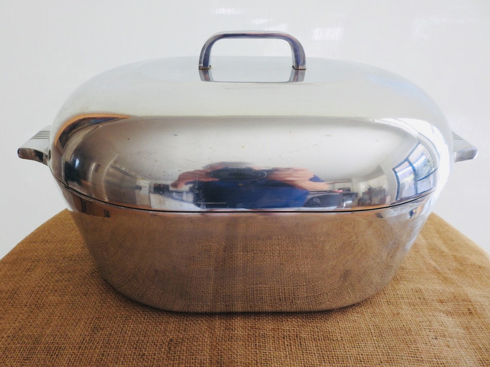 Large Wagner Ware Magnalite Oval Dutch Oven/Roaster 4267P Etsy