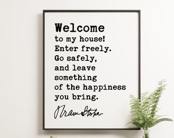 Come freely, go safely & leave some of the happiness you bring