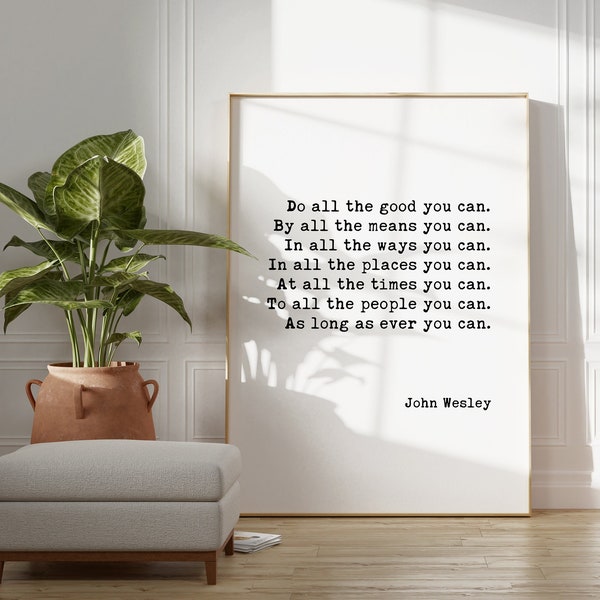 John Wesley - Etsy