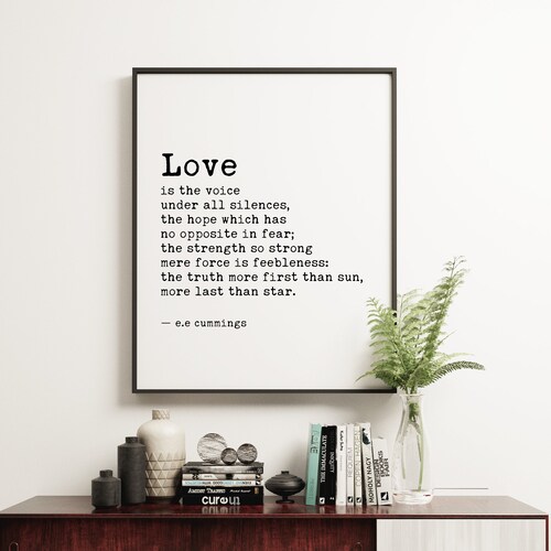 Better Together Typography Print Home Wall Decor Etsy