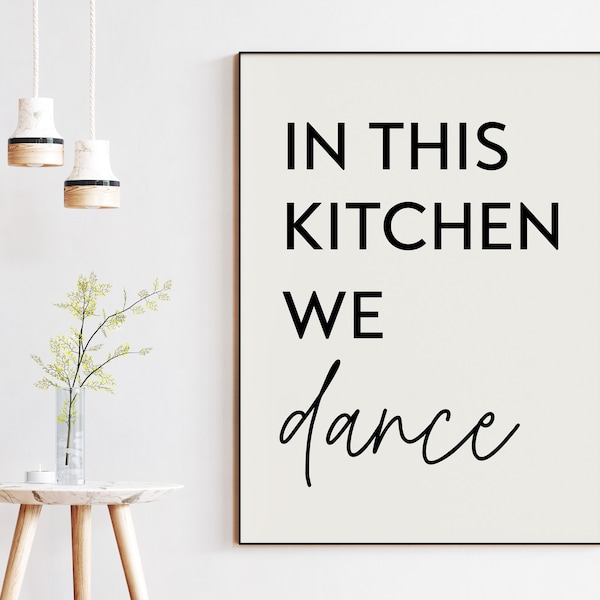 Fun Kitchen Art Etsy