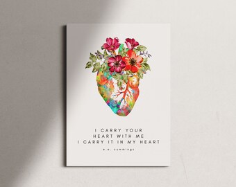I Carry Your Heart | Etsy