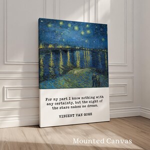 Mounted Canvas