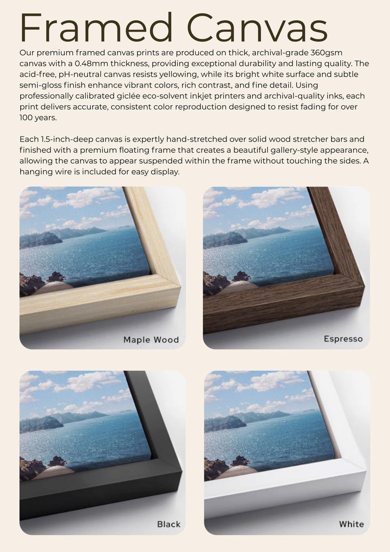 a picture frame with a picture of the ocean in it