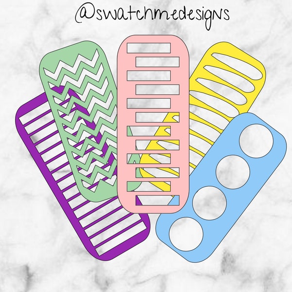 Makeup Swatch Stencil - Etsy
