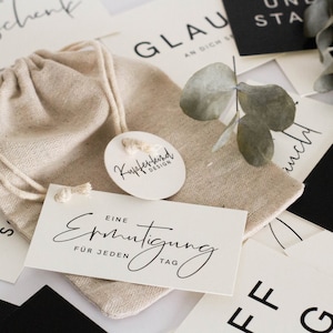 Affirmationskarten | Ermutigung | Mutmachkarten | Geburtstagsgeschenk - Ermutigungskarten