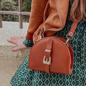 braune Ledertasche