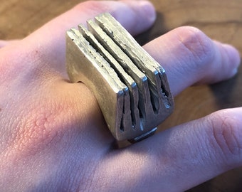 Genuine silver-Pure Silver-Real Silver-Handmade silver- Brutalist silver-Minimalist jewelry-Contemporary jewelry-designer silver- 925 silver