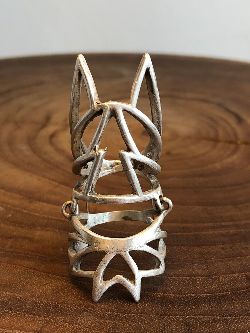 Genuine Silver-pure Silver-real Silver-handmade Silver- Brutalist ...