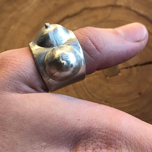 Genuine silver-Pure Silver-Real Silver-Handmade silver- Brutalist silver-Minimalist jewelry-Contemporary jewelry-designer silver- 925 silver