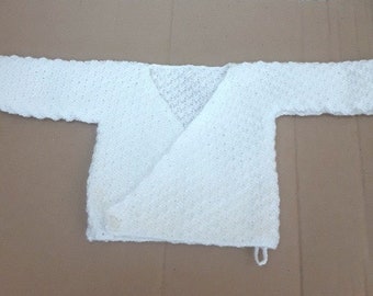 Brassiere Bebe Tricote Main Etsy France