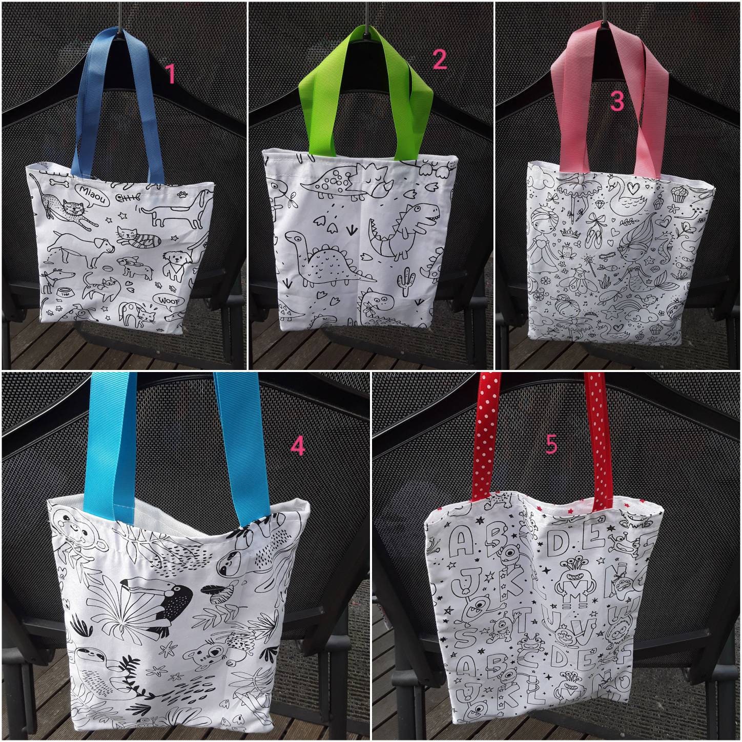 Sac colorier Etsy France