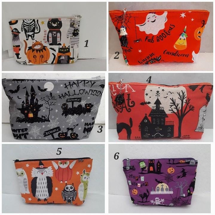 Hexen-Make-up-Tasche Mit Doppelseitigem Druck – Geschenk Für Frauen, Halloween-Fans & Gift-Enthusiasten