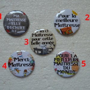 Magnet, magnetisch, Herrin, Atsem, 58 mm, 1 Magnet zur Auswahl senden Sie die Nein bei der Bestellung