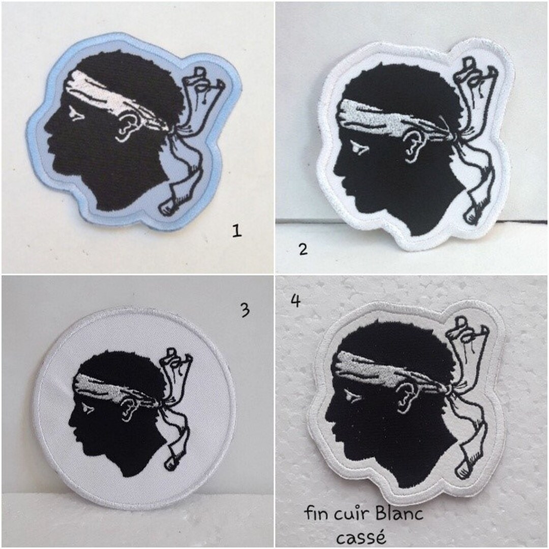 Autocollant Corse Tête De Maure - L'ILOT CADO