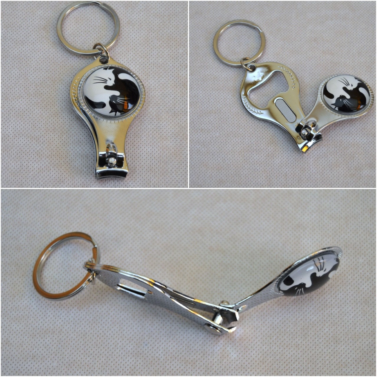 Buy 12pc Eiffel Tower Nail Clipper With Bottle Opener Keychain Party Favor  Online in India - Etsy