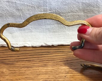 Vintage Drawer Pull Hardware Set of 4