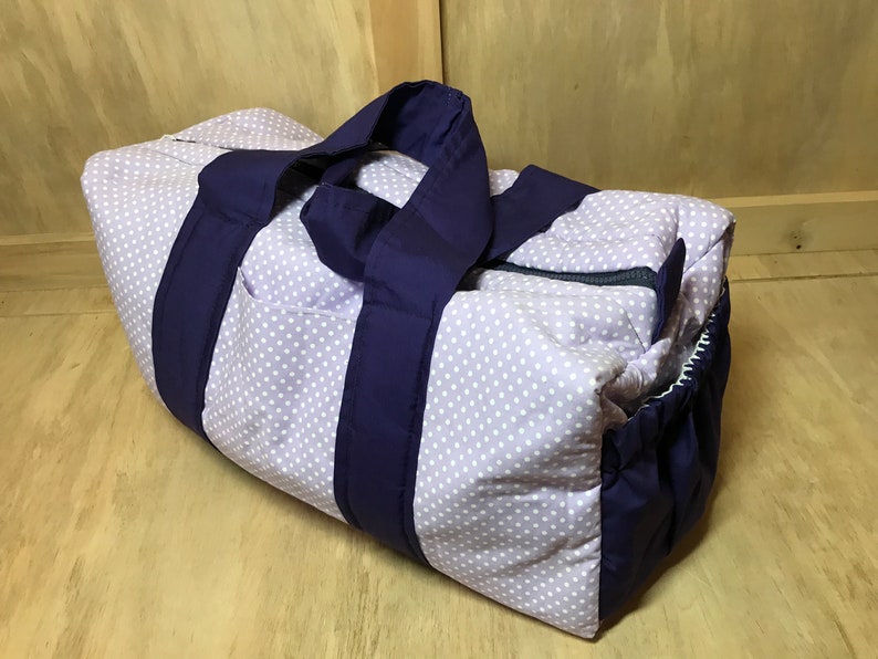 Handmade 20 Quilted Duffle Bag Etsy