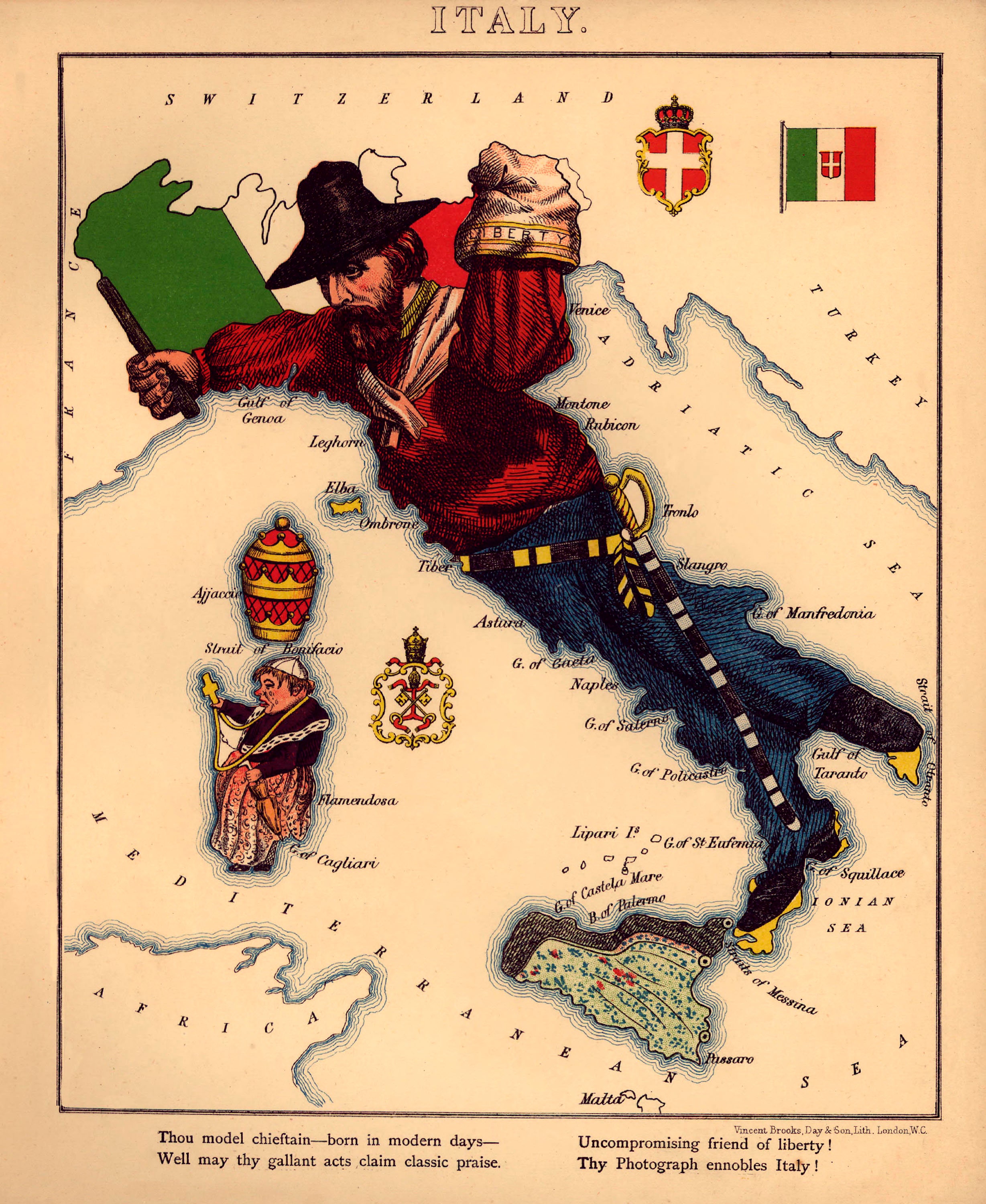 Cartoon Italy