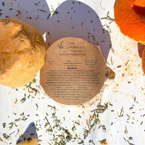 Fire Shampoo Bar - Orange & Honeysuckle Clarifying Shampoo bar, Dry scalp shampoo, Zero Waste shampoo, Pyrithione Zinc Shampoo Bar