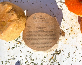 Fire Shampoo Bar - Orange & Sage Clarifying Shampoo bar, Dry scalp shampoo, Zero Waste shampoo, Pyrithione Zinc Shampoo Bar, Vegan Shampoo