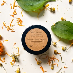 Omni Cream - Calendula, Chamomile & Plantain Face and Hand Cream, Herbal Face Moisturizer, Sensitive Skin Face Cream, Natural Face Lotion