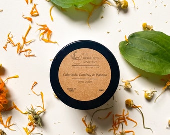 Calendula Chamomile Cream – Herbal Face Moisturizer, Sensitive Skin