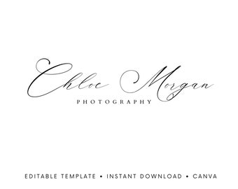 Premade Logo, Photography Logo, Signature Logo, Realtor Logo, Real Estate Logo, Script Logo, Name Logo, Handwritten Logo, Word Logo, Logo