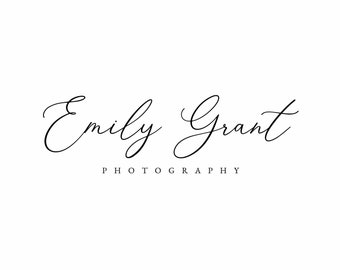 May include: Black and white logo with the text "Emily Grant Photography" in a cursive font.