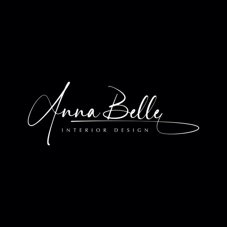 Premade Logo, Realtor Logo, Signature Logo Template, Script Logo, Real Estate Signature Logo, Photography Logo, Blogger Logo, Name Logo image 2