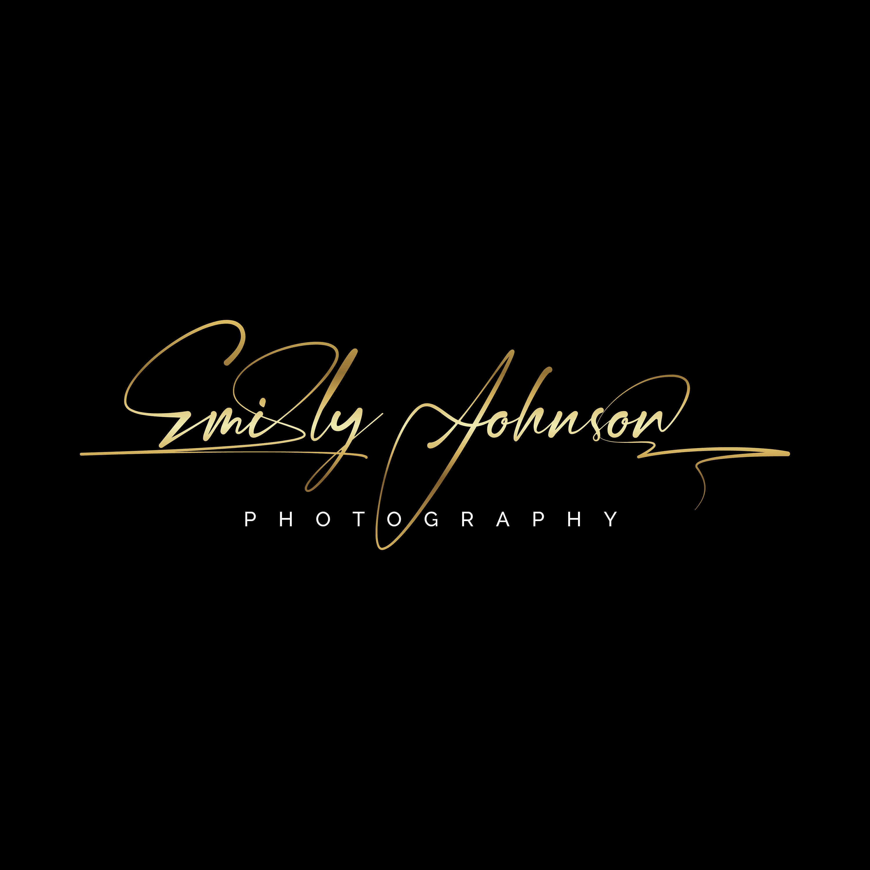 Elegant Calligraphy Logo Design: Premade Signature Watermark (Digital)