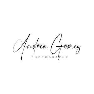 Premade Logo, Photography Logo, Signature Logo, Elegant Logo, Modern Calligraphy Logo, Script Logo, Blogger Logo, Handwritten Logo