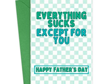 Funny Fathers Day Card from Son Fathers Day Gift From Daughter Printable Fathers Day Card Funny Dad Card Sarcastic Dad Card from Wife