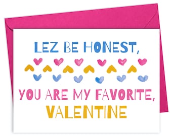 Lesbian Valentines Day Card - Gay Valentines Day Card - Lesbian Girlfriend Gift Funny Valentines Day Card Valentines Gifts for Her Lesbians