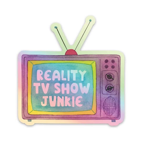 Reality TV Stickers Pop Culture Stickers Funny Stickers for Women Sassy Stickers Computer Stickers Waterbottle Stickers Holographic Stickers