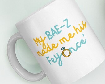 feyonce and bae z mugs
