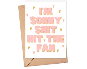 Sorry For Your Loss Card Funny Etsy