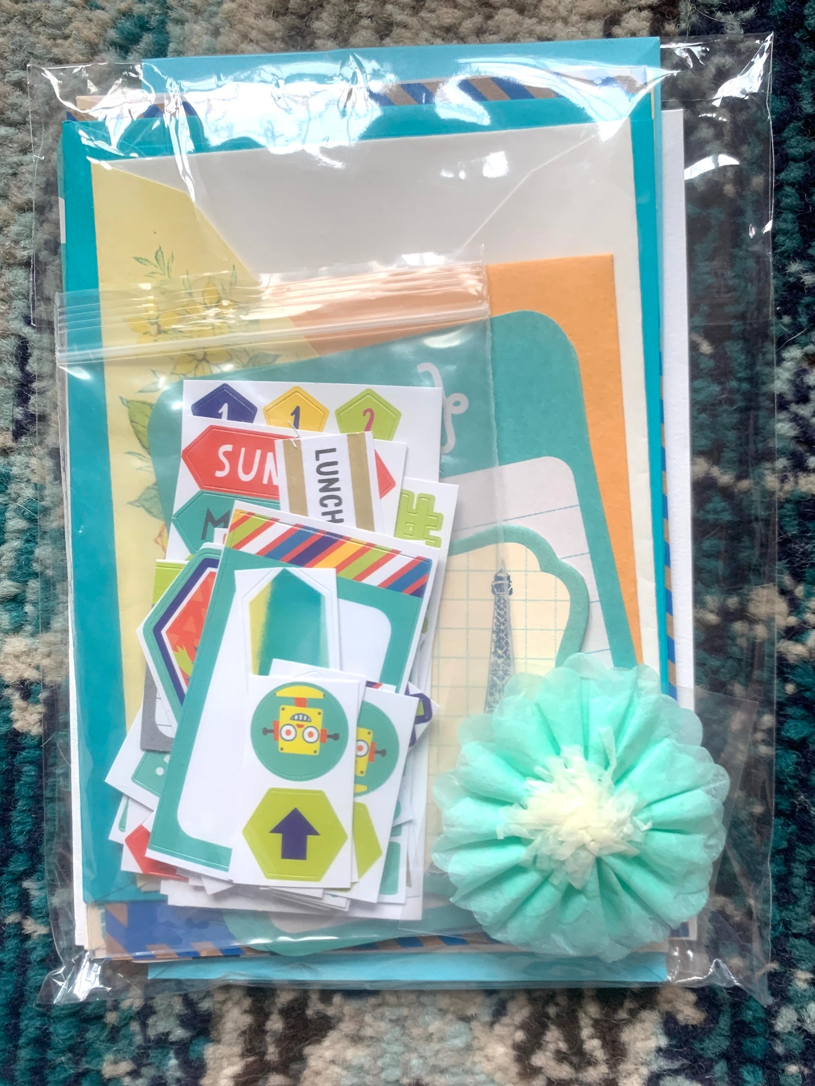 Stationary Grab Bag Stationery Grab Bag Pen Pal Kit Etsy