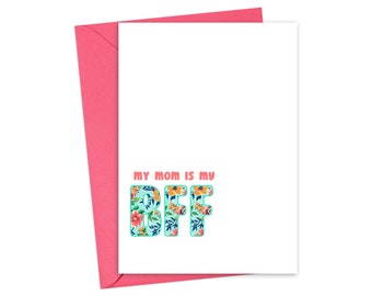 Funny Mothers Day Card for Mom Funny Mothers Day Gift from Daughter - Cute Mothers Day Card Funny - Printable Card Mother Daughter Card