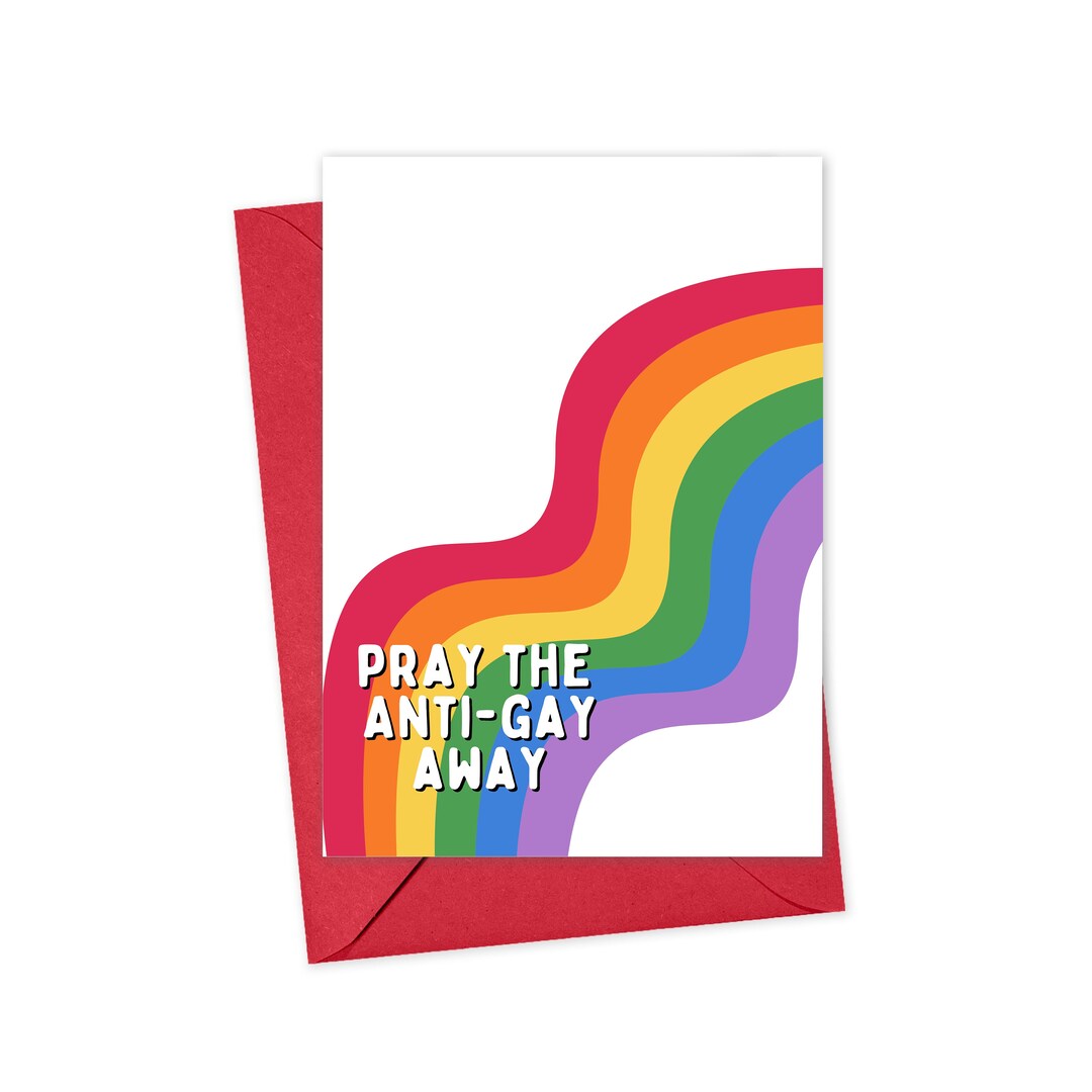 Gay Pride Cards Pride Card LGBTQ Card Gay Pride Sign Lesbian Pride