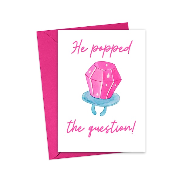 Funny Engagement Card Funny Just Engaged Gifts Engagement Gifts for Best Friend Newly Engaged Card Engagement Present for the Bride to Be