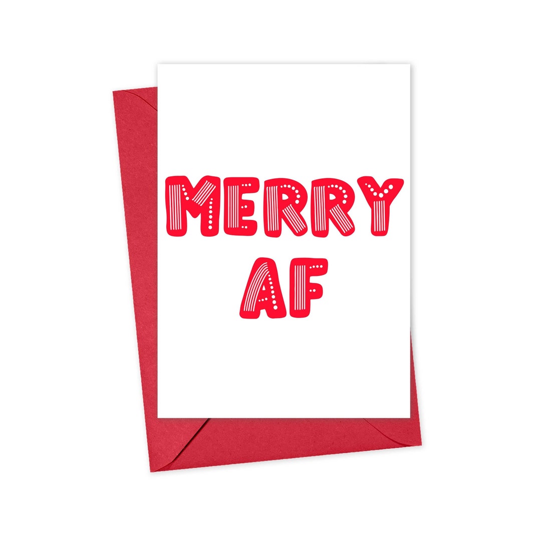 Funny Christmas Cards for Friend Funny Holiday Cards Printable Etsy