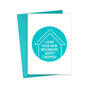Funny Housewarming Card - Happy New Home Card - Funny New House Card - Funny Housewarming Card - New Home Card - First Home Card for Him